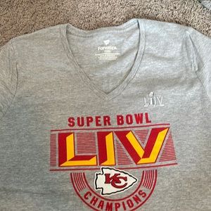 Women’s KC chiefs Super Bowl shirt